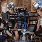 German cameraman and other crew members during filming of the show "Diagnosis of Love" for the German television network ZDF, at a farm in Ulster Park, NY on Saturday, July 9, 2011.  CHET GORDON/Times Herald-Record